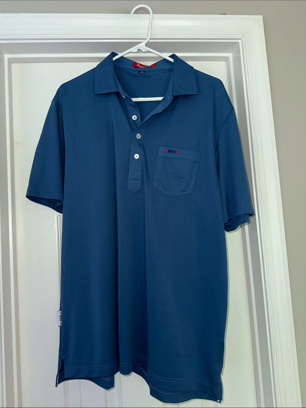Sugarloaf Social Club Navy Blue Polo - Large